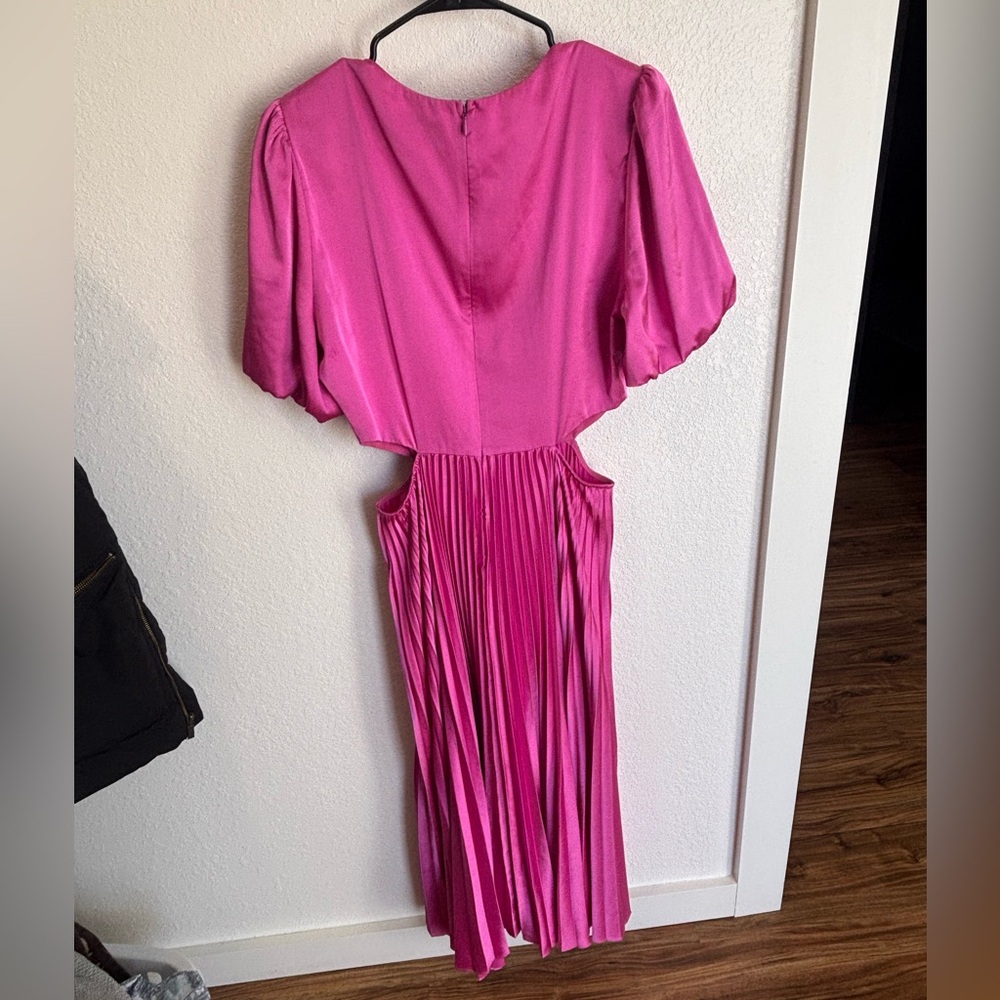 Adeline Rae Pleated Dress - Picture 3 of 4